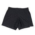 White House Black Market Women's Black Casual Eyelet Pull On Shorts - M