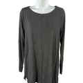 Cable and Gauge Women’s Gray Long Sleeve Shirt - M