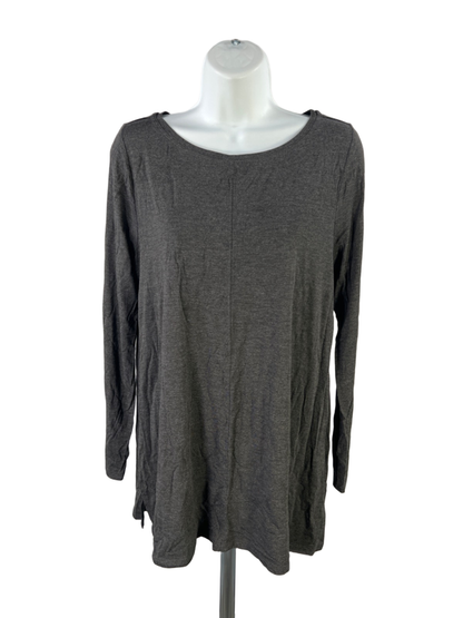 Cable and Gauge Women’s Gray Long Sleeve Shirt - M