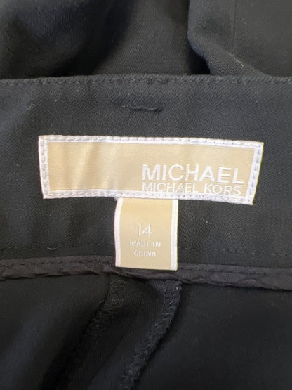 Michael Kors Women's Black Basic Dress Pants - 14 image 3