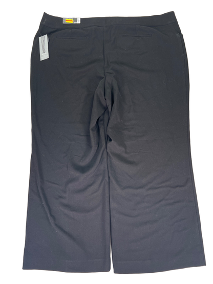 Apt 9 Women’s Black Modern Fit Dress Pants - Plus 24W Short image 2