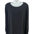 Tahari Women's Black Long Sleeve Blouse - XL