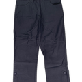 Tribal Women's Black Stretch Pull On Cropped Trouser Pants - 8