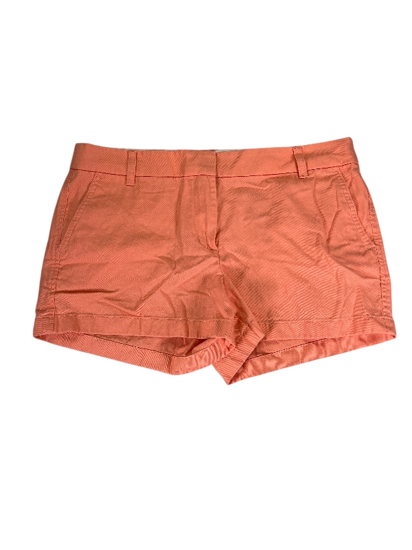 J.Crew Women's Pink Coral Cotton Chino Shorts - 12