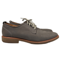 Warfield and Grand Men's Gray Suede Garson Lace Up Oxford Dress Shoes - 12
