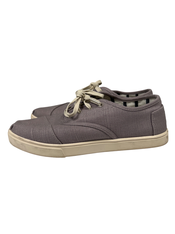 Toms Women's Gray Cordones Plus Lace Up/Slip-On Sneakers - 8 image 5