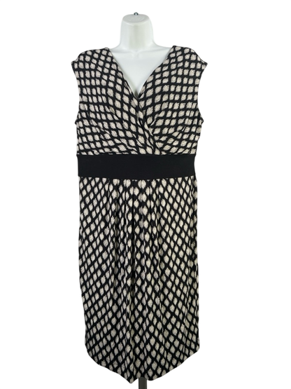 Ann Taylor Women's Black Sleeveless Shift Dress - 12
