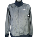 The Noth Face Women's Blue Long Sleeve Full Zip Activewear Jacket - M