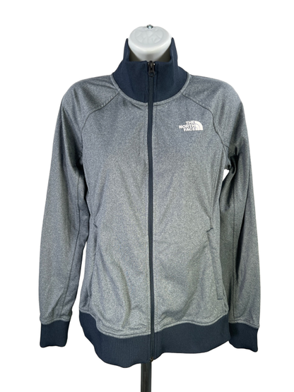 The Noth Face Women's Blue Long Sleeve Full Zip Activewear Jacket - M