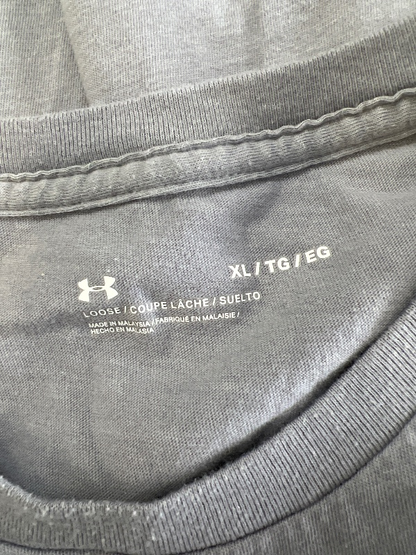 Under Armour Men's Gray Freedom Graphic Short Sleeve T-Shirt - XL image 3