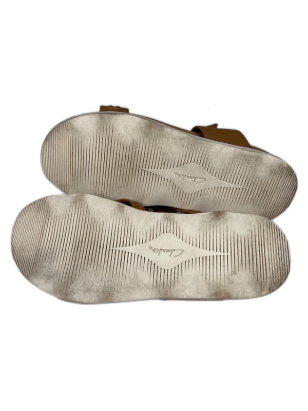 Clarks Women's Brown Brynn Madi Sand Interest Strappy Sandals - 9 image 8