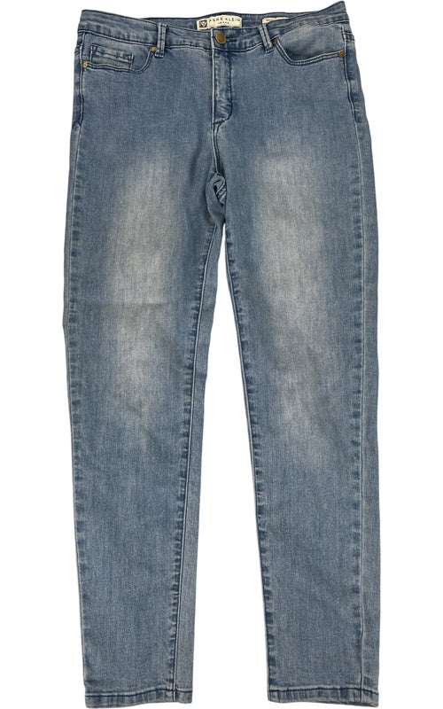 Anne Klein Women’s Light Wash Skinny Ankle Denim Jeans - 8 image 2