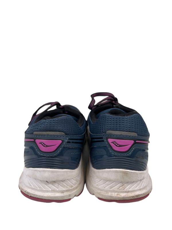 Saucony Women's Navy Blue Echelon 8 Lace Up Running Sneakers - 10.5 image 4