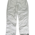 White House Black Market Women's White Pret-A-Pedi Roll Leg Pants - 4