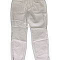 J.Jill Denim Women's White Authentic Fit Slim Ankle Jeans - 8 Petite