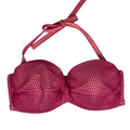 Victoria's Secret Women's Pink Halter Tie/Strapless Bikini Swim Top - 36D