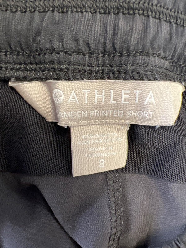 Athleta Women's Green Camden Printed Athletic Shorts - 8 image 3