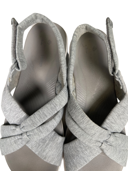 Clarks Women's Gray Cloudsteppers Arla Belle Strappy Slingback Sandals - 8 image 3