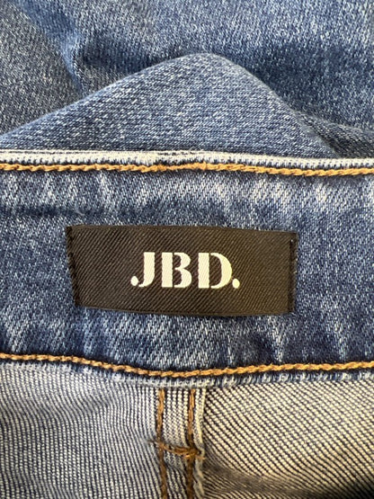 JBD Women's Medium Wash Stretch Denim Slim Straight Jeans - 29 image 3