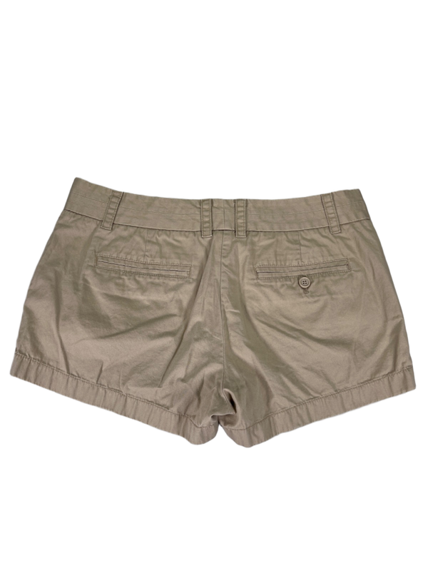 J Crew Women's Tan 100% Cotton Chino Broken-In Shorts - 8 image 2
