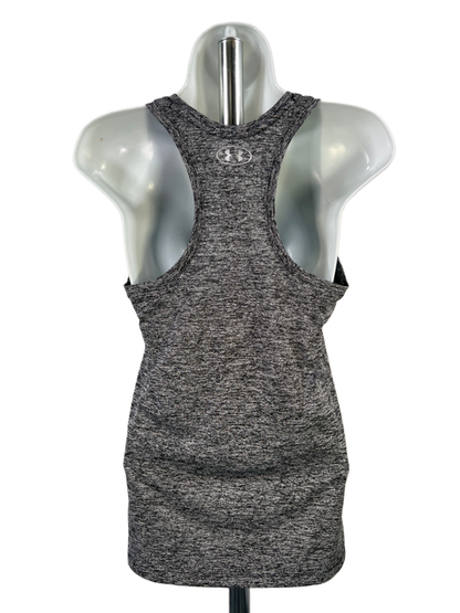 Under Armour Women's Gray Heathered HeatGear Sleeveless Athletic Tank Top - XS image 2