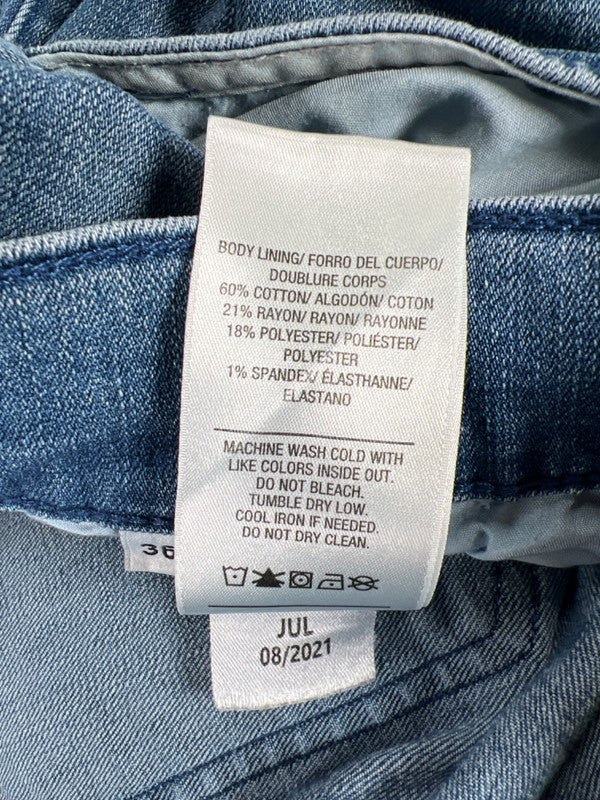 Hudson Men's Light Wash Blake Slim Straight Denim Jeans - 36x30 image 5