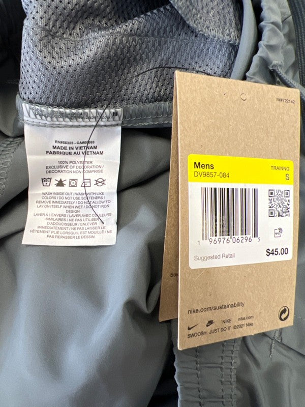 Nike Men's Gray Dri-Fit Form 7in Unlined Athletic Shorts - S image 5