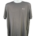 Under Armour Men's Gray Short Sleeve HeatGear Loose Fit Shirt - XL