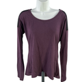 Calia Women's Purple Long Sleeve Racerback Shirt - M
