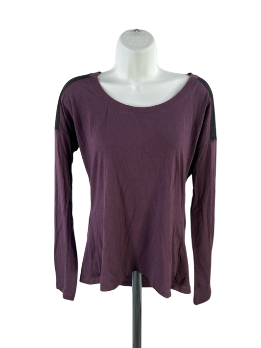 Calia Women's Purple Long Sleeve Racerback Shirt - M