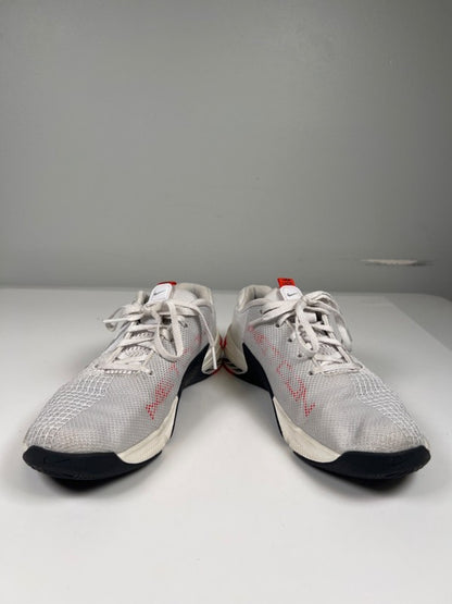 Nike Women's White/Red Metcon 8 Lace Up Athletic Sneakers - 7.5 image 6