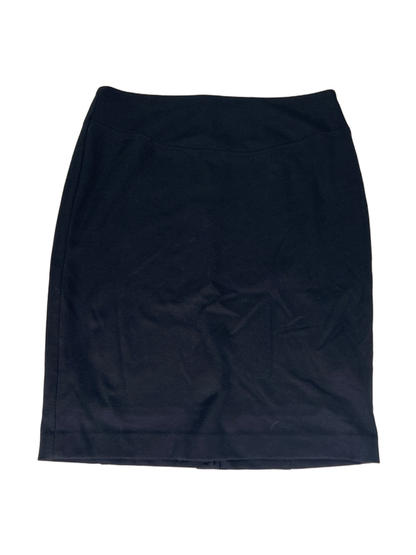 Michael Kors Women's Black Zip Back Midi Pencil Skirt - 10