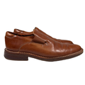 Cole Haan Men's Brown Leather Stitch Detail Slip On Loafers - 8.5