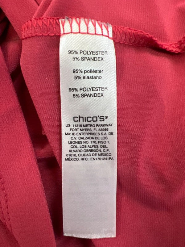 Chico's Women's Pink 3/4 Sleeve Shirt - 1/US M image 4