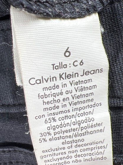 Calvin Klein Women's Black Stretch Jegging Pants - 6 image 4