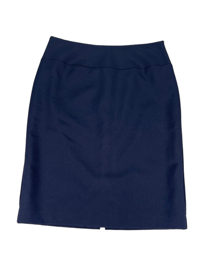 Ellen Tracy Women's Navy Blue Straight Skirt - 6