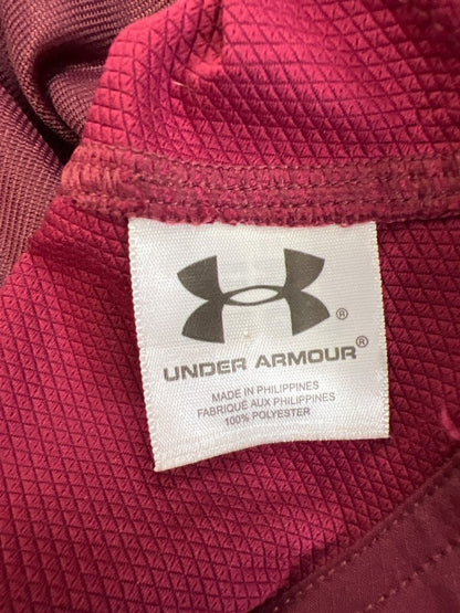 Under Armour Men's Burgundy ASG Full Zip Windbreaker Jacket - XL Tall image 4