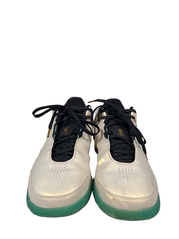 Nike LeBron Men's White/Teal Blue NXXR Gen AMPD Lace Up Sneakers - 11.5 image 2