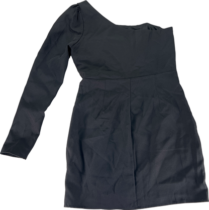 Lulu’s Women’s Black One Sleeve/Arm Little Black Dress - S image 2