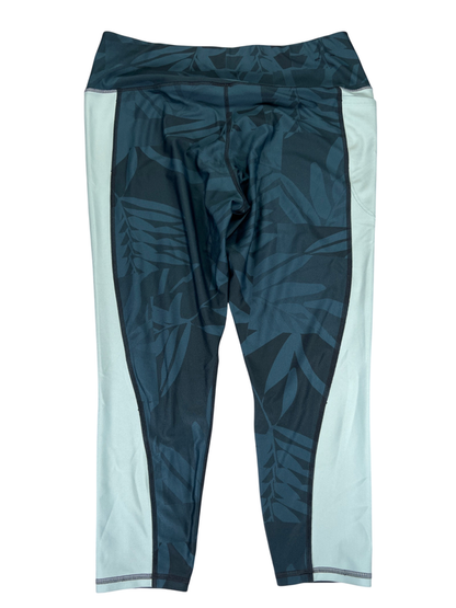 Under Armour Women's Blue Side Pocket Athletic Leggings - 2X Plus image 2