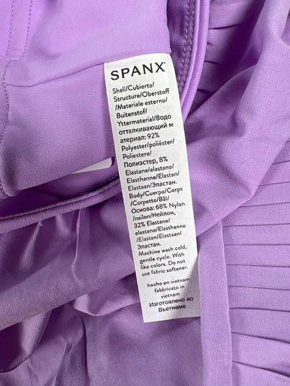 Spanx Women's Purple Get Moving Pleated Lined Athletic Skort - S image 5