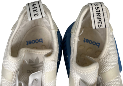 Adidas Youth NMD_R1 J White Real Blue Sneakers EE6677 - No insoles - 5.5 image 3