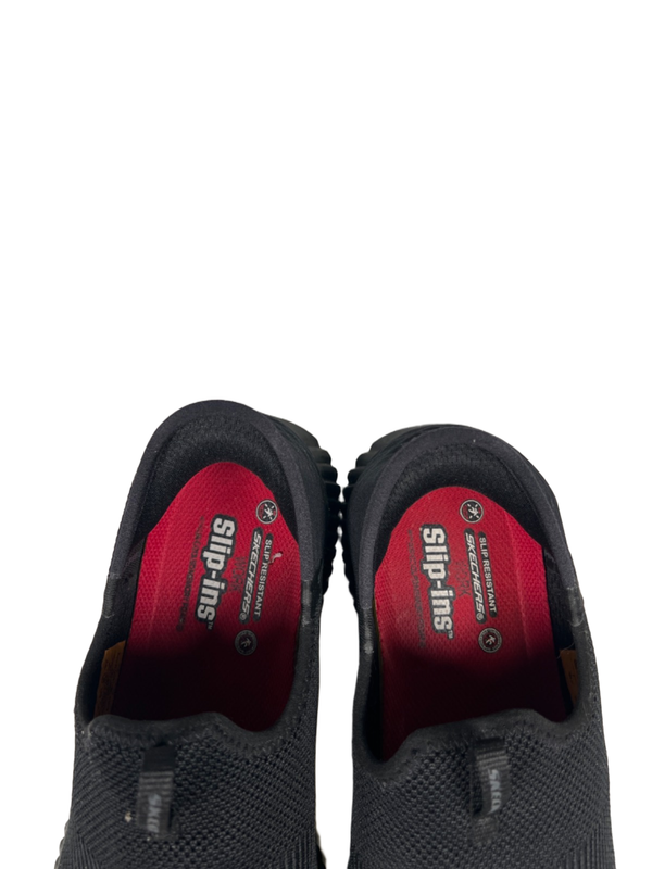 Skechers Women's Black Work Cessnock Slip Resistant Slip On Shoes - 9.5 image 3