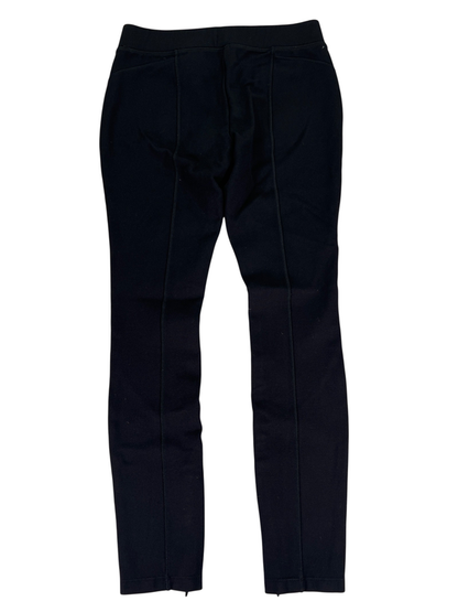 White House Black Market Women's Black Pull On Ankle Zip Pants - XS image 2