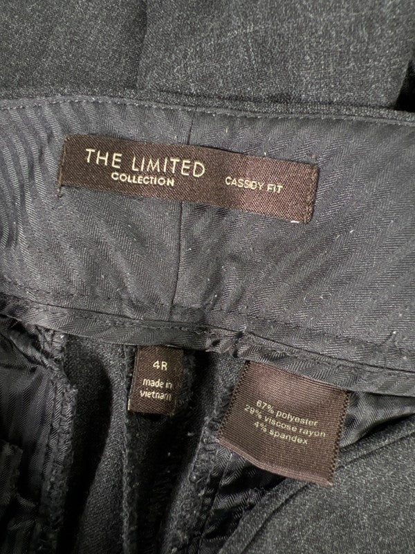 The Limited Women's Gray Cassidy Fit Straight Leg Dress Pants - 4 image 3
