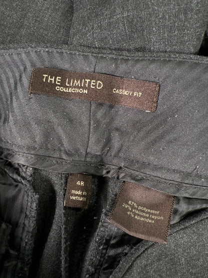 The Limited Women's Gray Cassidy Fit Straight Leg Dress Pants - 4 image 3