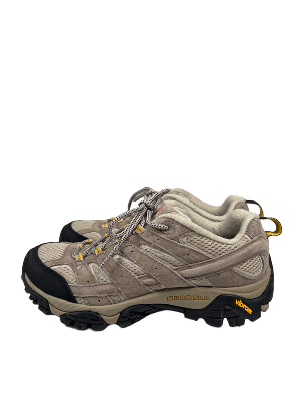 Merrell Women's Gray/Taupe Moab 2 Ventilator Lace Up Hiking Shoes - 8.5 Wide image 5