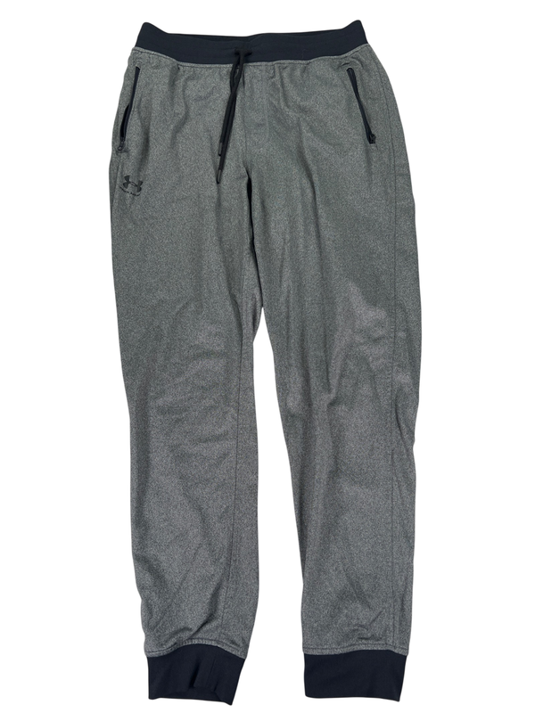 Under Armour Men's Gray Loose Fit ColdGear Jogger Sweatpants - L