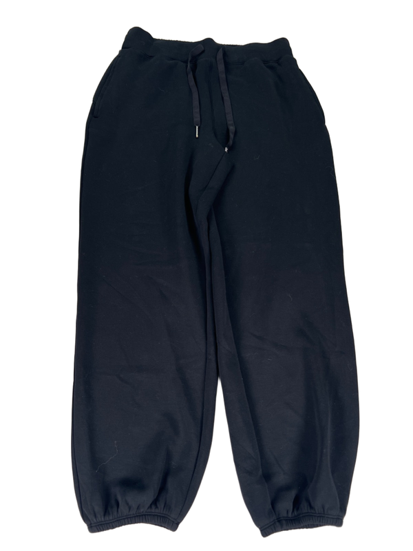 Spanx Women's Black Air Essentials Stretch Waist Ankle Sweatpants - M
