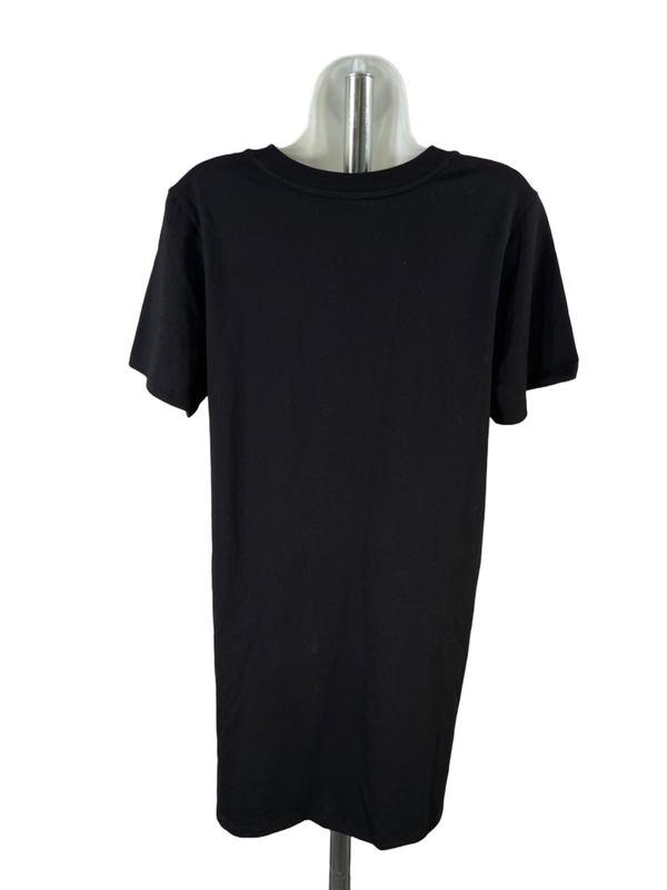 Old Navy Women's Black Crewneck Mini T-Shirt Dress - M image 2